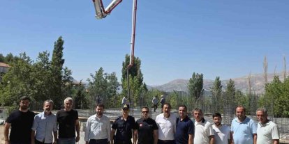 Kaymakam Algın, kamu yatırımlarını inceledi