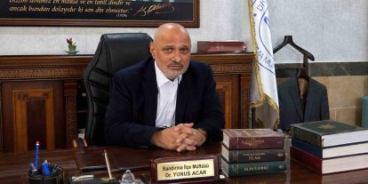 Bandırma İlçe Müftülüğü görevine atanan Dr. Yunus Acar, görevine başladı
