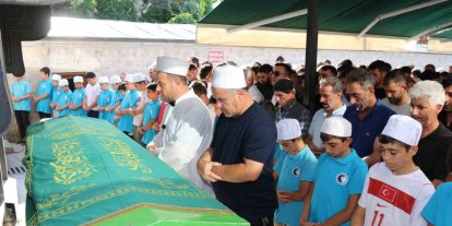 Dere yatağında oluşan gölet Ertuğrul’un mezar oldu