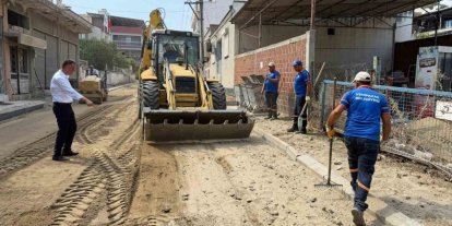 Yenipazar Belediyesi yol yenileme çalışmalarını sürdürüyor