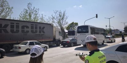 Bilecik’te trafik denetimine drone desteği