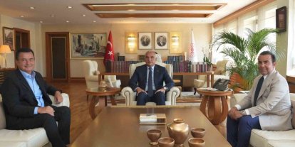 Bakan Ersoy ile Acun Ilıcalı bir araya geldi