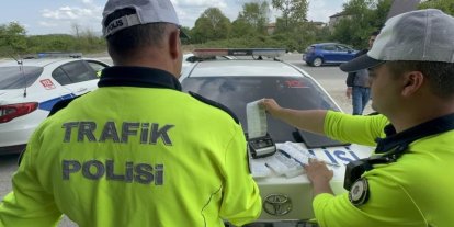 Düzce’de bin 178 araç sürücüsüne ceza cezai işlem uygulandı