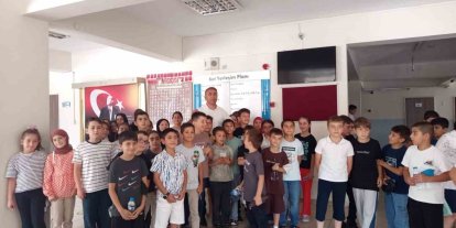 Öğrenciler yaz Kur’an kursları bilgi yarışmasında ter döktü