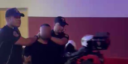 Taziye evinde husumetlilerini tabancayla kovalayan şüpheli gözaltına alındı
