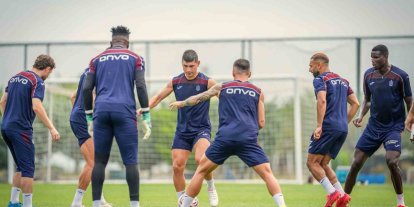Trabzonspor’da neşeli idman