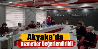 Akyaka’da Hizmet ve Koordinasyon Toplantısı Yapıldı
