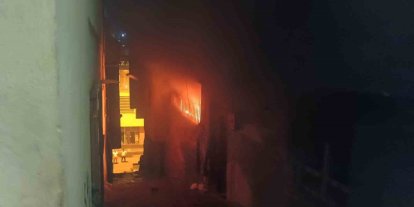 Şanlıurfa’da korkutan yangın yangın