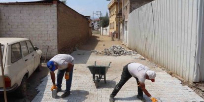 Nazilli Belediyesi yol çalışmalarını sürdürüyor