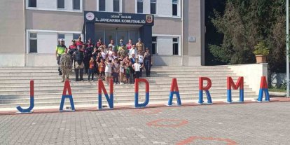 Genç ofis öğrencileri jandarmayı yakından tanıdı