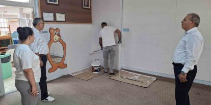 Sarıgöl’de okullar yeni eğitim yılına hazırlanıyor