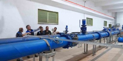 MUSKİ Genel Müdürü Şengül Bodrum’un su sorununu çözecek yatırımları inceledi