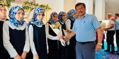 Merkezefendi’de hafızlık gururu 7. sınıfa başlamadan hıfzını tamamladı