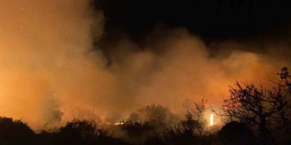Gazipaşa’da makilik alanda yangın