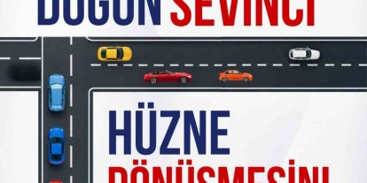 Erzurum Emniyeti’nden ’Düğün Konvoyu’ uyarısı: "Sevinç hüzne dönüşmesin"