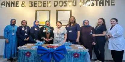 Hastanede anne sütü farkındalık etkinliği düzenlendi