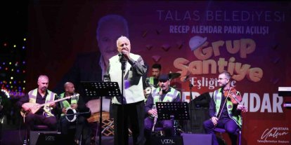 Talas’ta vefa parka, türküler meydana taştı