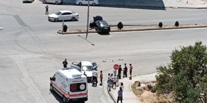 Elazığ’da otomobiller çarpıştı: 1 yaralı