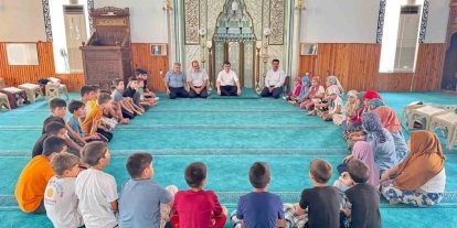 Kaymakam Sözen, eğitim çalışmalarını yerinde inceledi