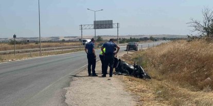 Babaeski’de trafik kazası: 1 yaralı