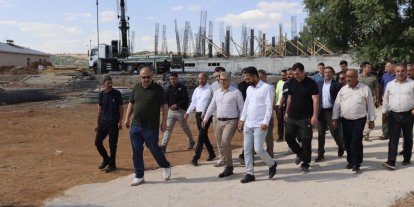 Vali Çelik, Karlıova’daki eğitim yatırımlarını yerinde inceledi