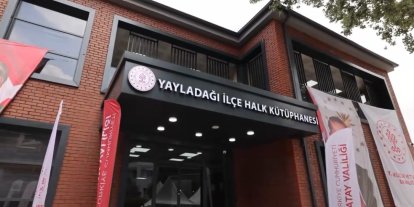 Yayladağı İlçe Halk Kütüphanesi hizmete açıldı