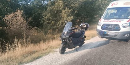 Bilecik’te motosiklet kazası: 1 yaralı