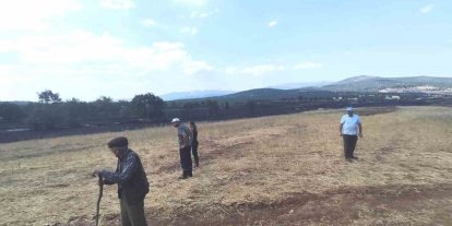 Kütahya’da yangının ardından tarım arazilerinde hasar tespiti