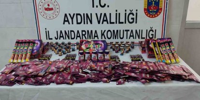 Didim’de işletmede 4 bin 630 adet yanıcı ve yakıcı madde ele geçirildi