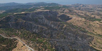 Yangının bilançosu gün ağarınca ortaya çıktı