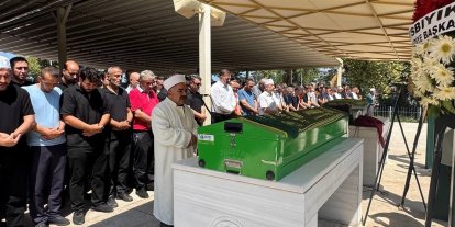 Boğularak hayatını kaybeden hakem Hakan Ergin son yolculuğuna uğurlandı