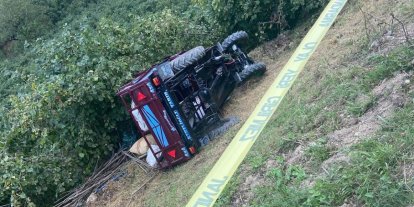 Ordu’da patpat devrildi: 1 ölü