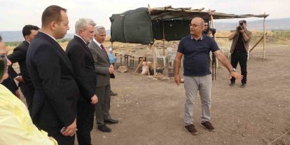 Domuztepe’de MÖ 9000 yıl öncesine ışık tutan kalıntılar gün yüzüne çıkarılıyor