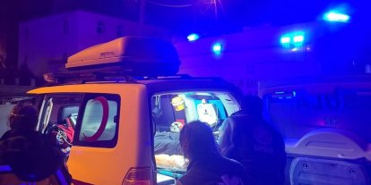 Arpaçay’da yaylada rahatsızlanan yabancı uyruklu hasta sağlık ekiplerince hastaneye ulaştırıldı
