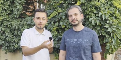 Eskişehir’de çekici üzerinde saç tıraşı oldular