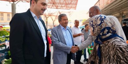 Darende’de esnaf buluşması