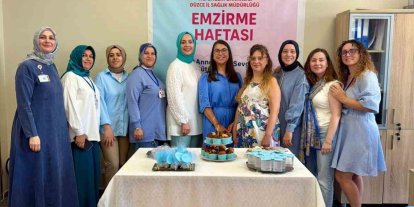 Akçakoca’da anne sütüne dikkat çekildi