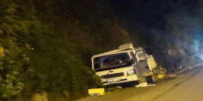 Giresun’da kamyonet kazası: 1 ölü, 2 yaralı
