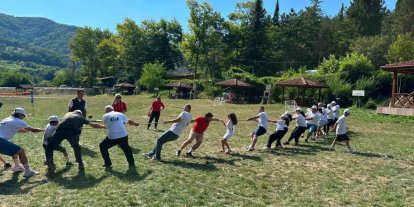 Zonguldak’ta aile kampı heyecanı yaşandı