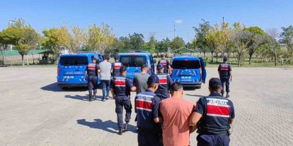 Köpekleri dövüştürüp sosyal medyada paylaştılar, jandarma ekiplerince operasyonla yakalandılar