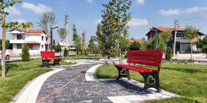 Sındırgı’da yeni yeşil alanlar yapıldı