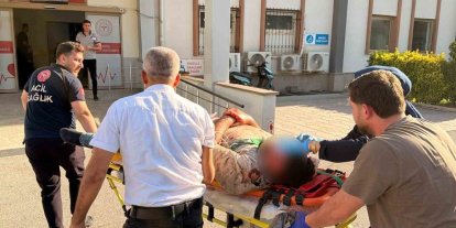 Otomobil ile motosiklet çarpıştı: 1 ağır yaralı