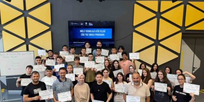 Milli Teknoloji Atölyesi’nde yaz okulu tamamlandı