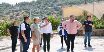 Başkan Mandalinci’den Dereköy ve Dağbelen’de saha mesaisi