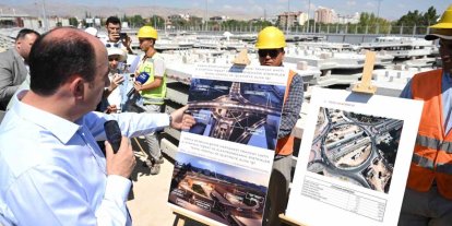 Konya’nın raylı sistem projeleri hızla ilerliyor