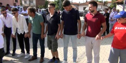 Çorum’da düğüne İtalyan damgası: İki İtalyan halay çekip çiftetelli oynadılar