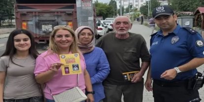 Polis vatandaşları bilgilendirdi