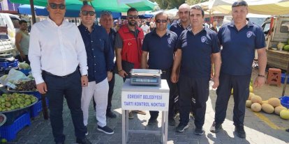Altınoluk Salı Pazarı’nda denetimler sıklaştırıldı