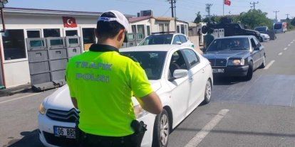 Ordu’da bir haftada 18 binden fazla araç ve sürücüsü denetlendi