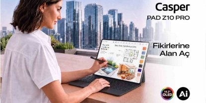 Casper’dan laptop gibi tablet: Casper PAD Z10 Pro